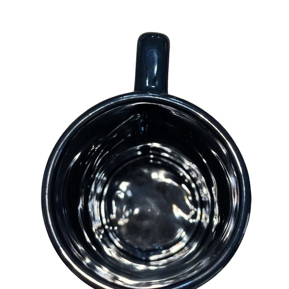 Harley-Davidson 3D Official Raised Logo Black Ceramic Coffee Mug - Picture 3 of 4